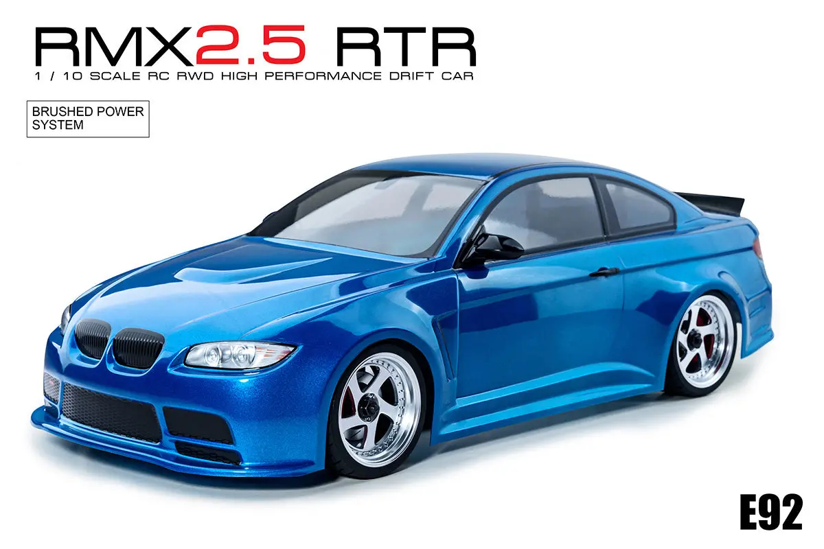 Mst Rmx 2.5 E92 (Blue) Rtr (Brushed) 1