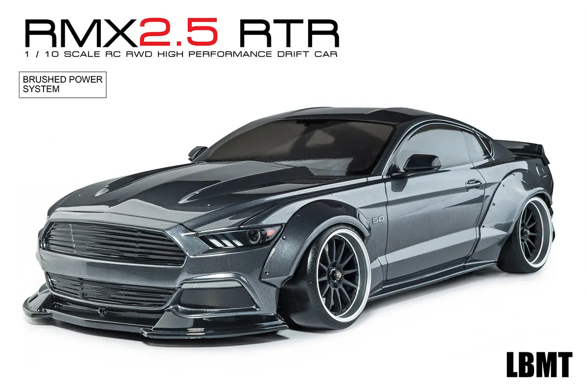 Mst Rmx 2.5 Lbmt (Grey) Rtr (Brushed) 1