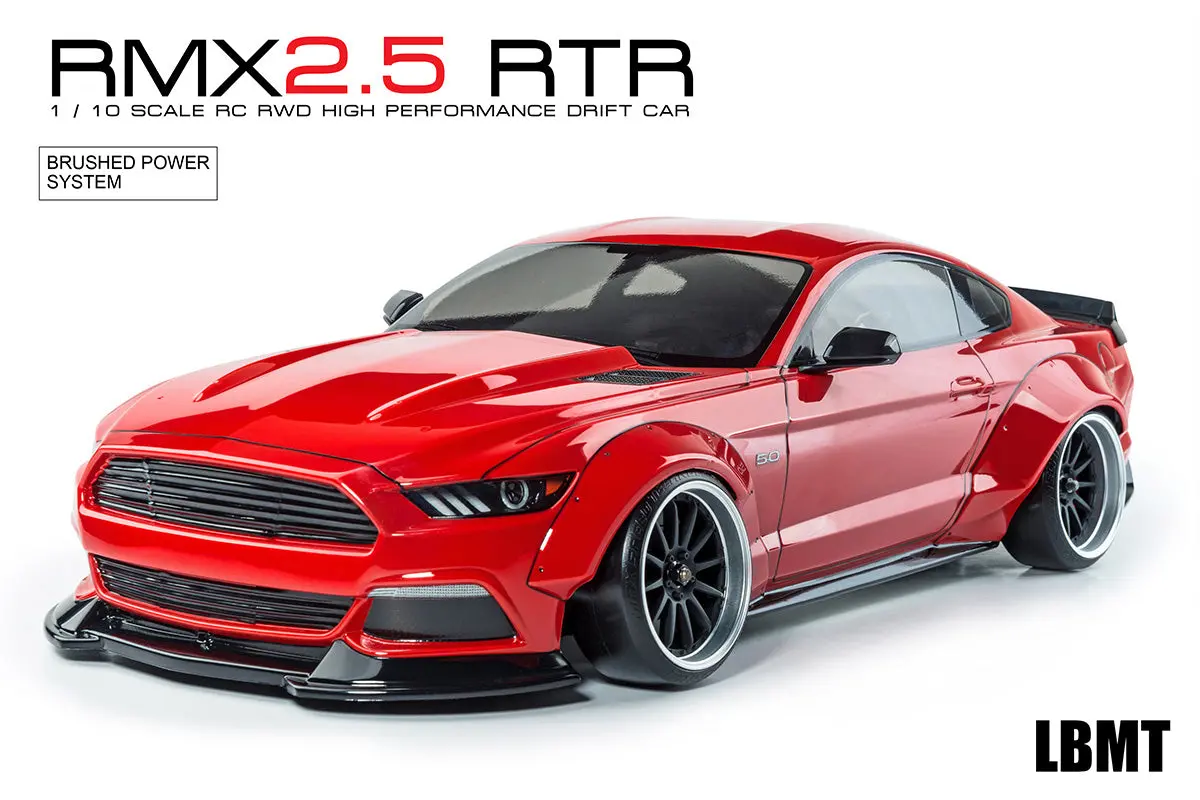 Mst Rmx 2.5 Lbmt (Red) Rtr (Brushed) 1