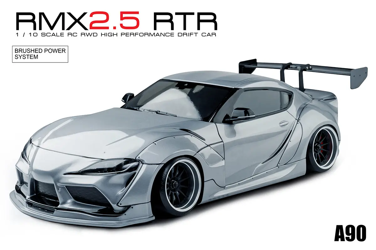 Mst Rmx 2.5 A90rb (Metal Grey) Rtr (Brushed) 1