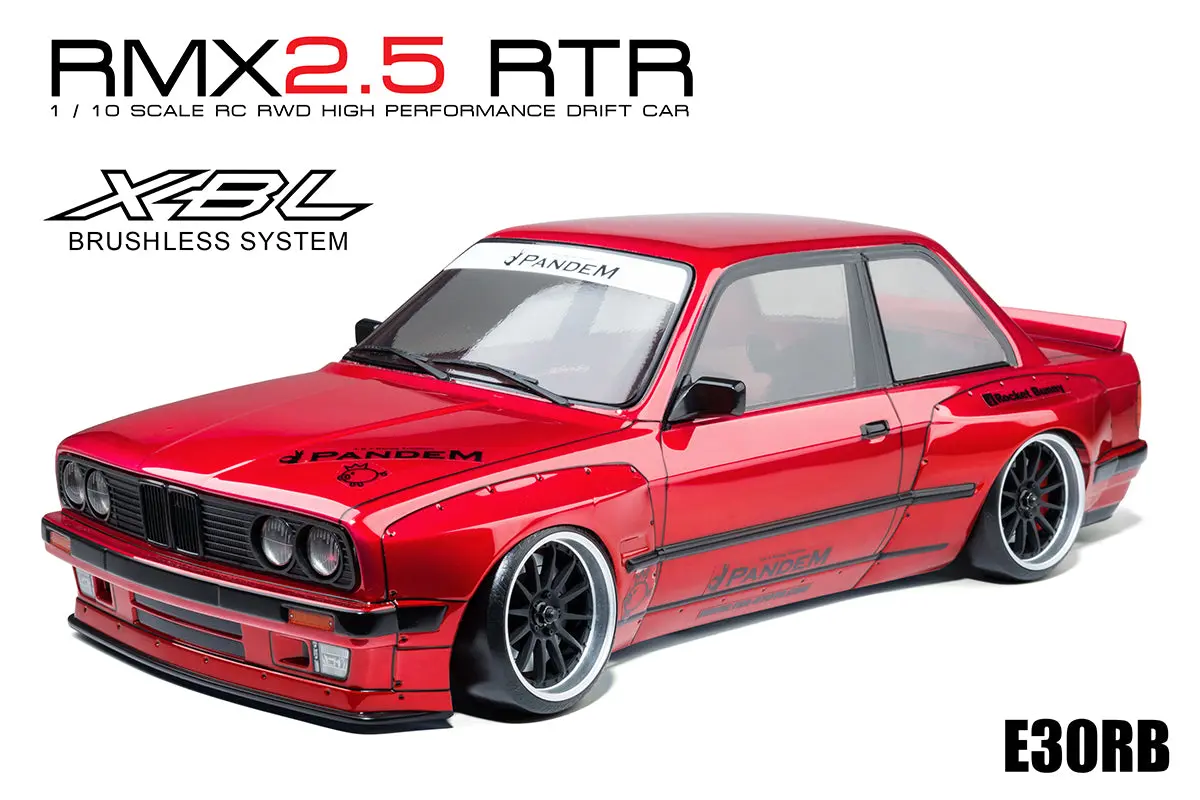 Mst Rmx 2.5 E30rb (Shiny Red) Rtr 1