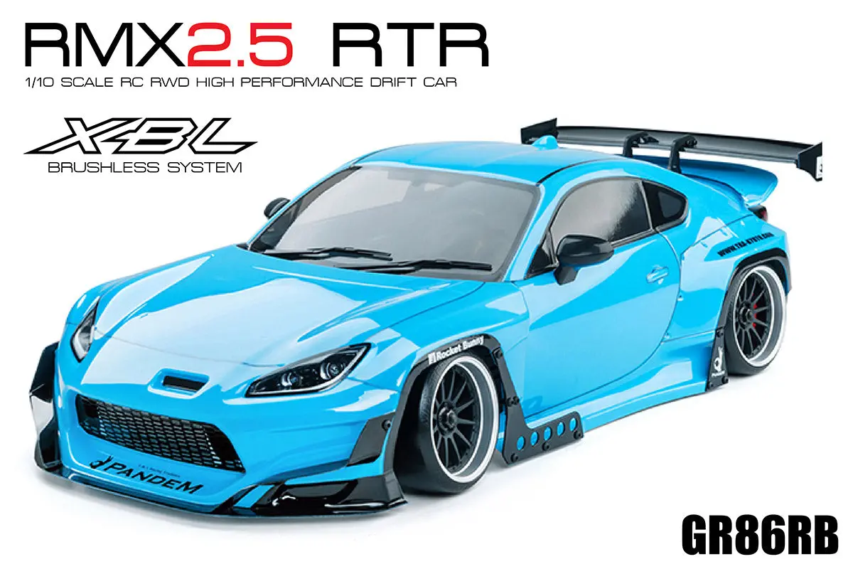 Mst Rmx 2.5 Gr86rb (Light Blue) Rtr 1
