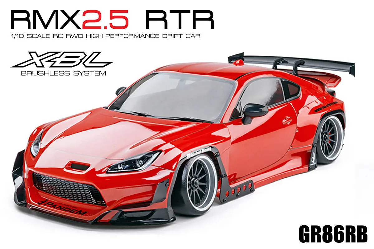 Mst Rmx 2.5 Gr86rb (Red) Rtr 1