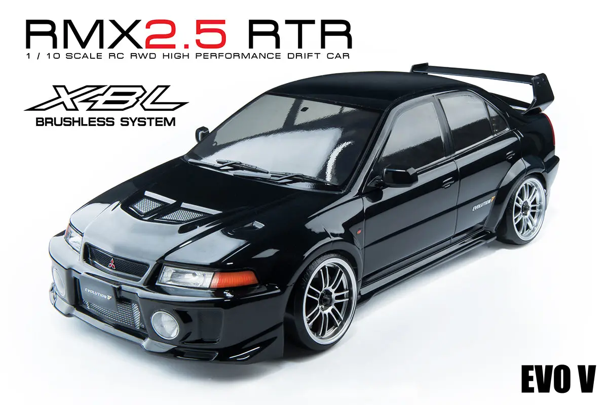 Mst Rmx 2.5 Evo V (Black) Rtr 1