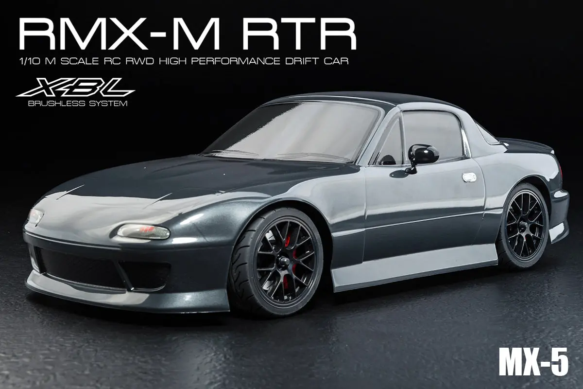 Mst Rmx-M Rwd Drift Mx-5 (Grey) Rtr 1