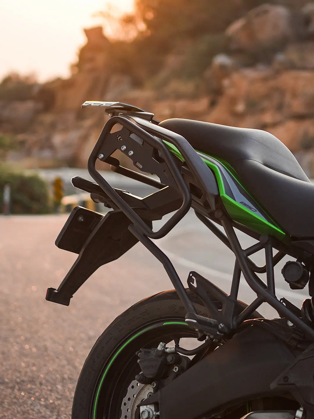 Legundary Kawasaki Versys 650 Casus Saddle Stay 1