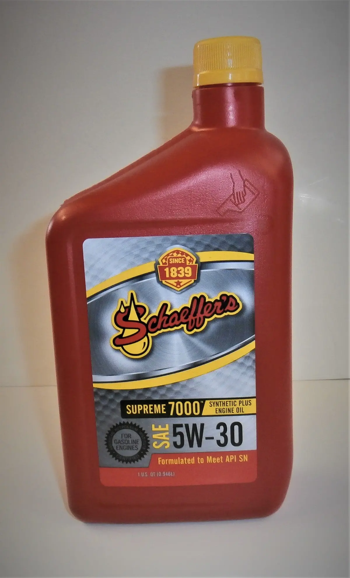 Schaeffers Supreme 7000 Synthetic Plus 5W30 Street Oil - Quart 1