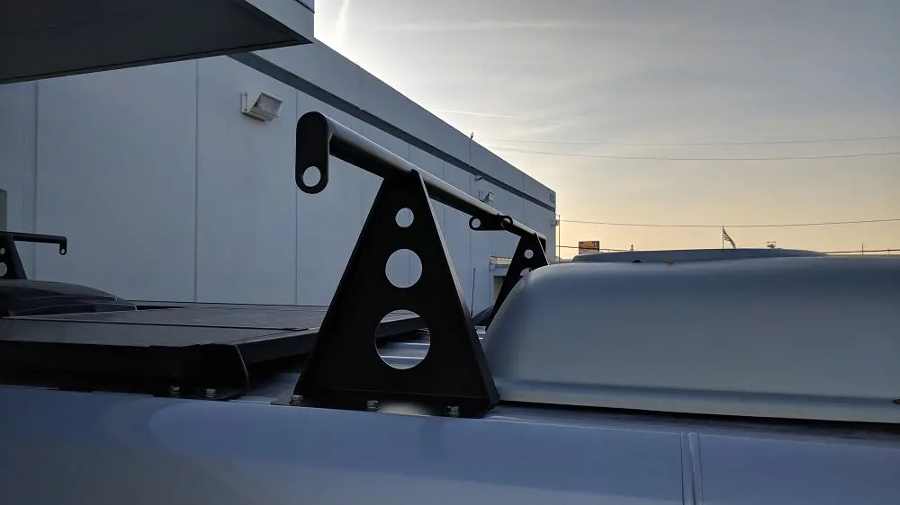 07+, Roof Bar 64" Wide - 12" Lift - High Roof - Ac/Vent Cover Restrictions 2