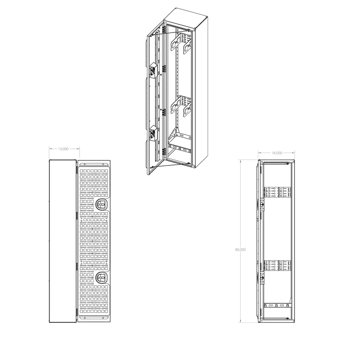 Rear Door Storage Box - Ski Box 2
