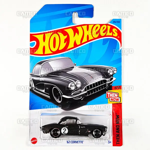 62 Corvette #216 Gray - 2023 Hot Wheels 1