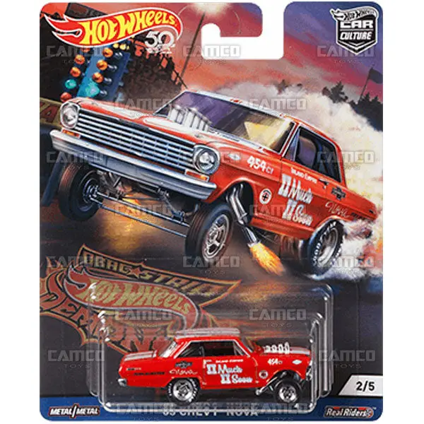 63 Chevy Nova - 2018 Hot Wheels (Drag Strip Demons) 1