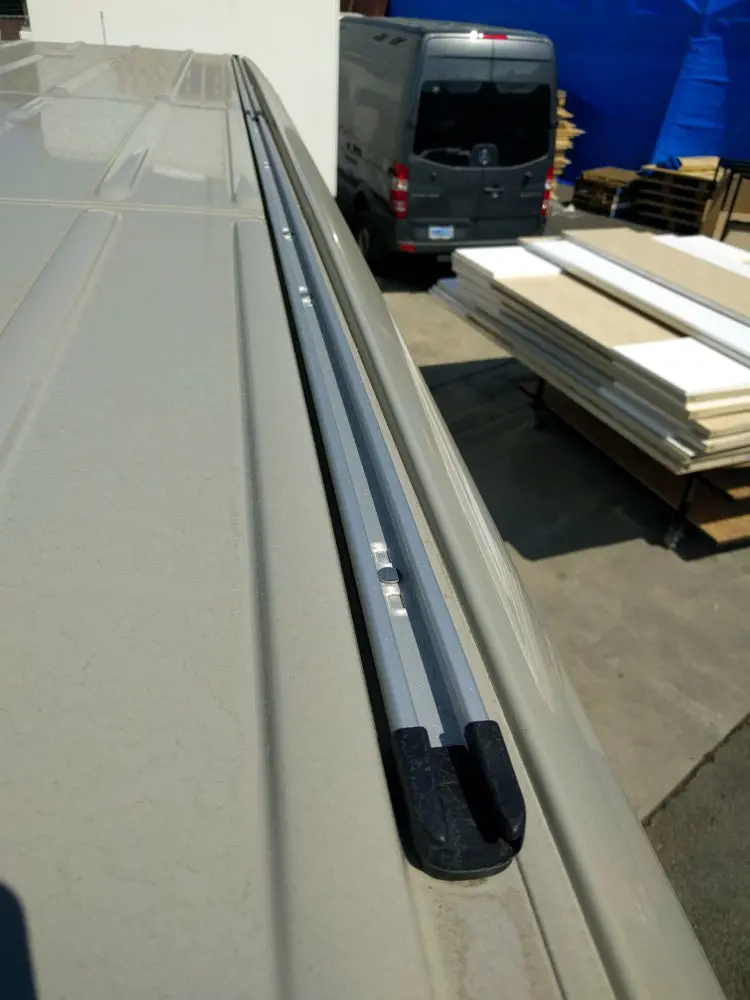 07+ Sprinter Van - 170"Wb  Roof Rail System - Oem 1
