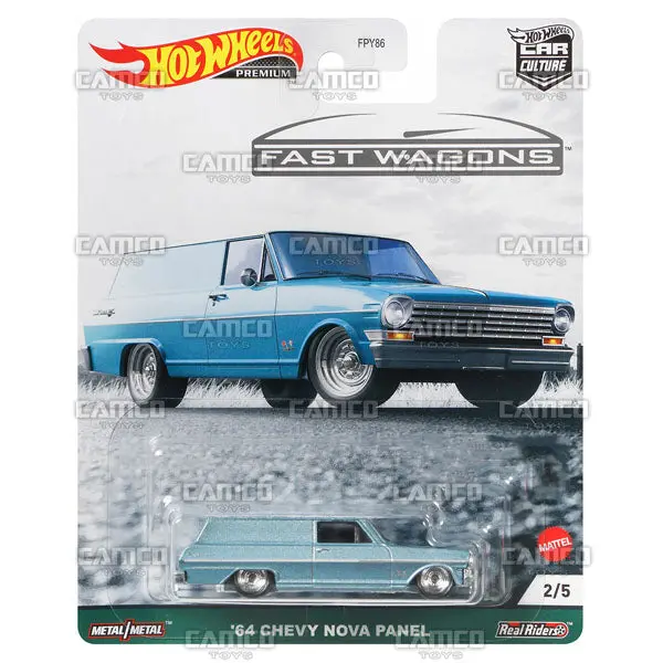 64 Chevy Nova Panel - 2021 Hot Wheels (Fast Wagons) 1