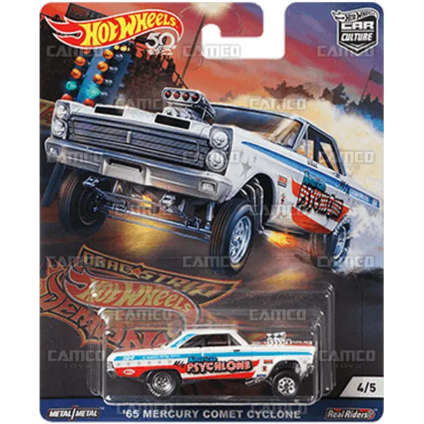 65 Mercury Comet Cyclone - 2018 Hot Wheels (Drag Strip Demons) 1