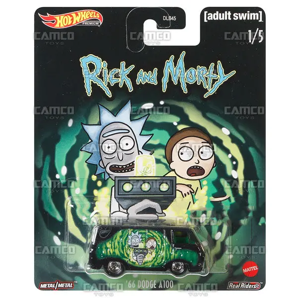 66 Dodge A100 - 2020 Hot Wheels (Rick And Morty) 1