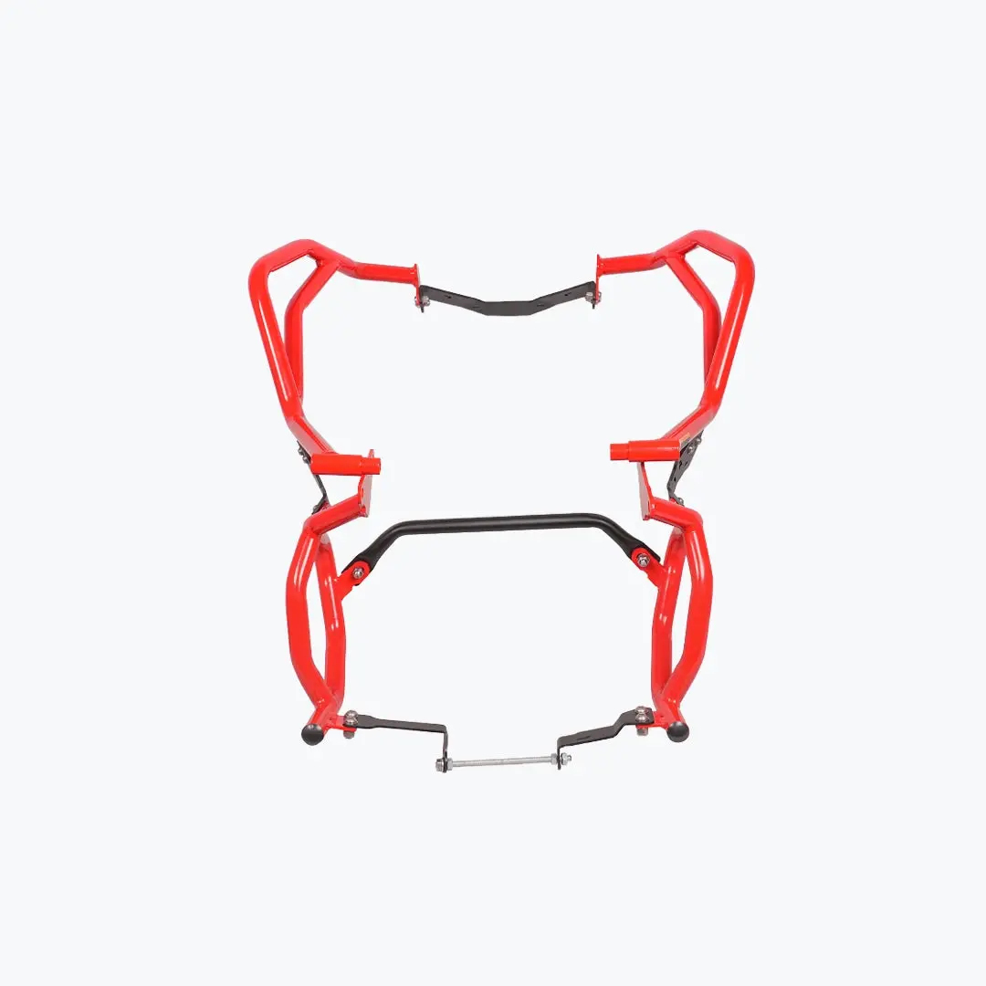 Legundary Tvs Apache Rtx 300 Raptor Crash Guard Upper & Lower Set Red 1