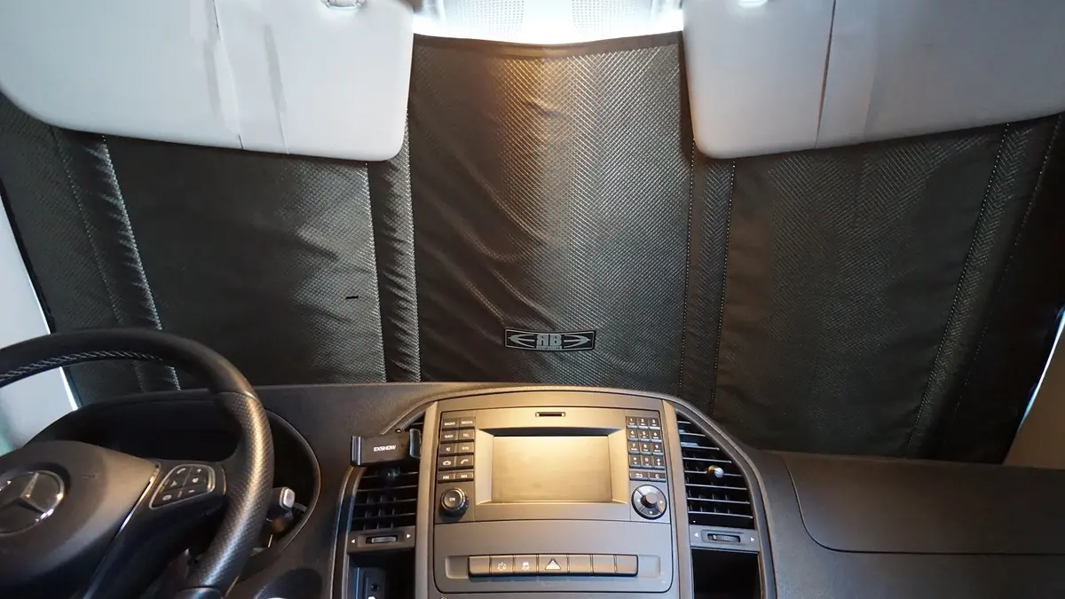 2016+ Metris Front Windshield Shade 1
