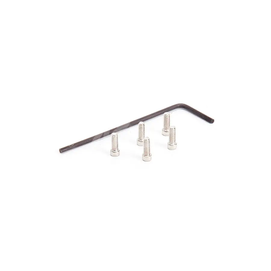 Hiro Seiko Steering Wheel Cap Screw Set - Silver 1