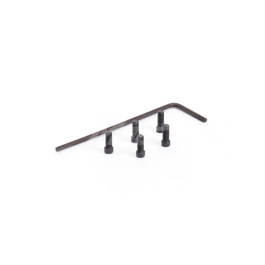 Hiro Seiko Steering Wheel Cap Screw Set - Black 1