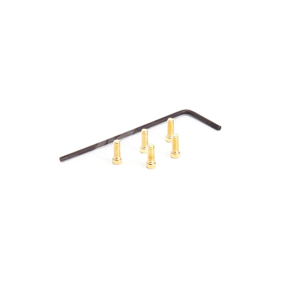 Hiro Seiko Steering Wheel Cap Screw Set - Gold 1