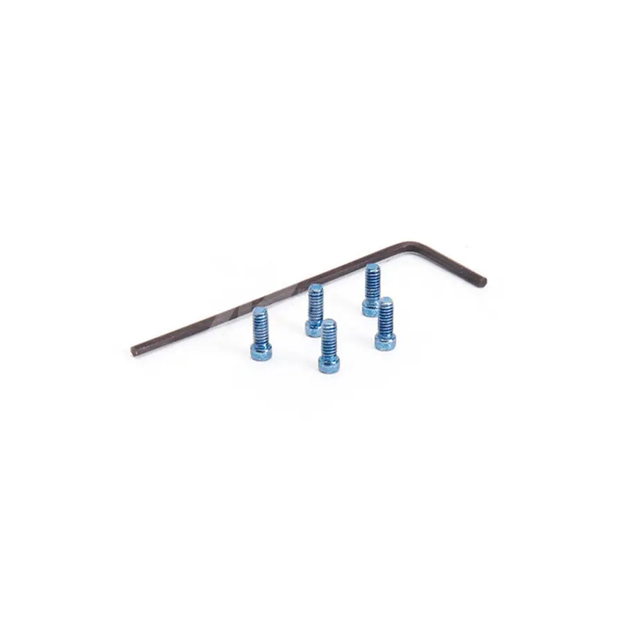 Hiro Seiko Steering Wheel Cap Screw Set - Blue 1