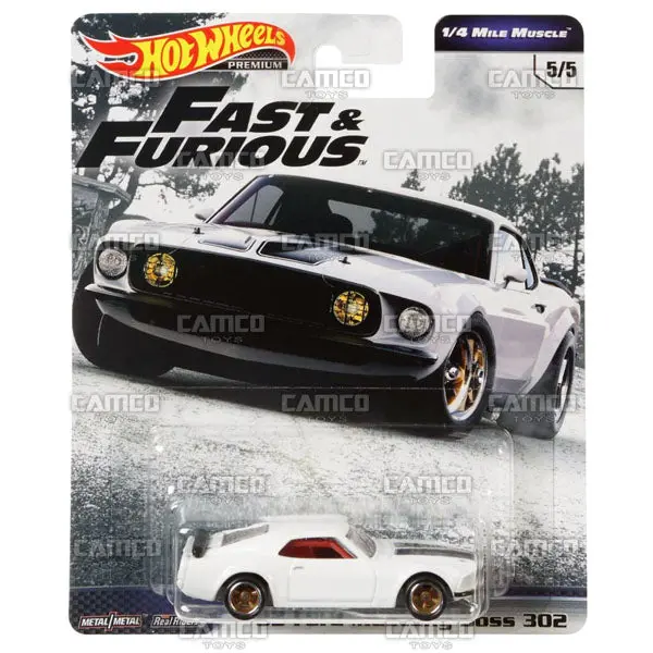 69 Ford Mustang Boss 302 - 2019 Hot Wheels (1/4 Mile Muscle) 1