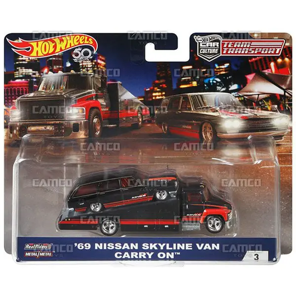69 Nissan Skyline Van Carry On - 2018 Hot Wheels 1