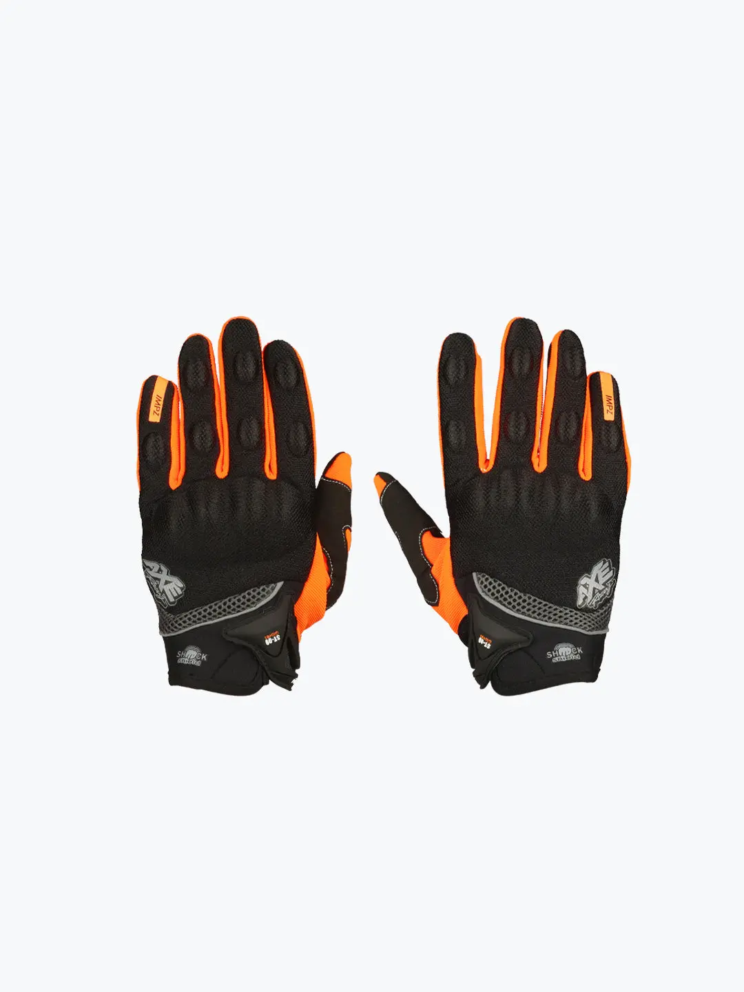 Axe Racing Gloves St09 Black Orange 1