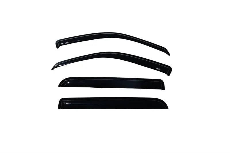 Avs 02-10 Ford Explorer (4 Door) Ventvisor Outside Mount Window Deflectors 4Pc - Smoke 1