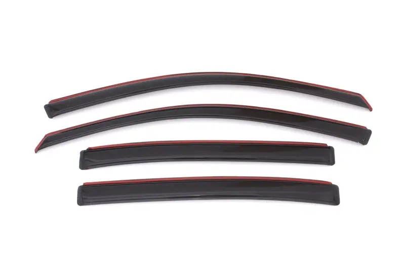 Avs 13-17 Honda Accord Ventvisor In-Channel Front & Rear Window Deflectors 4Pc - Smoke 2