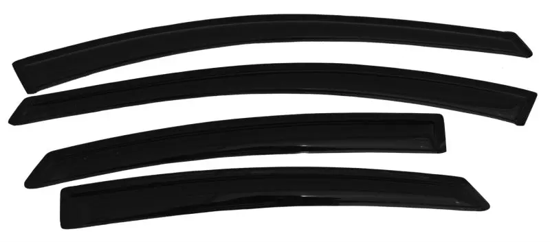 Avs 11-16 Hyundai Elantra (Excl. Gt) Ventvisor Outside Mount Window Deflectors 4Pc - Smoke 1