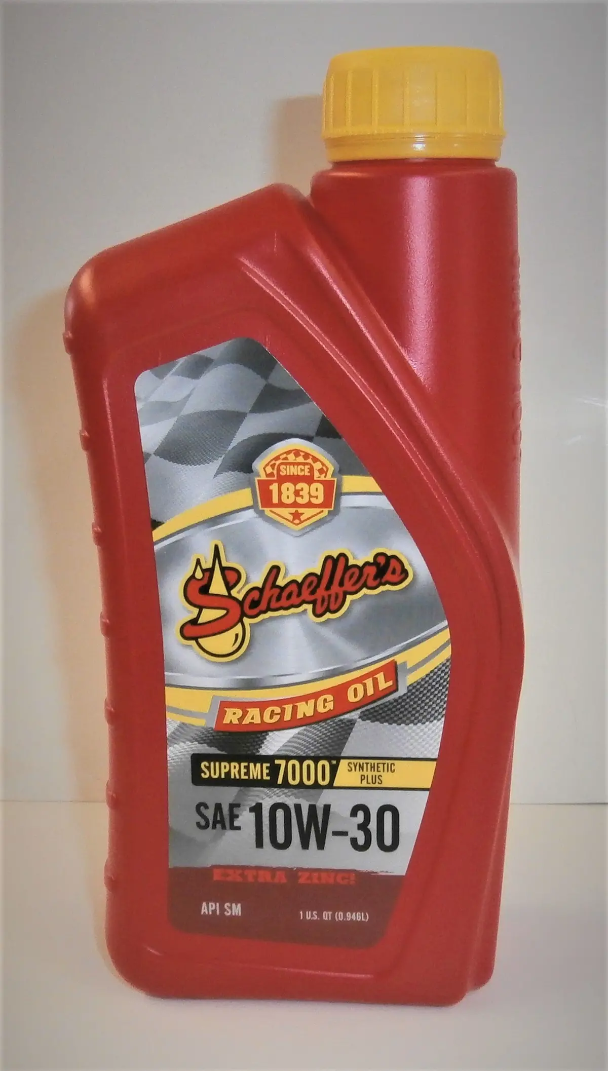 Schaeffers Supreme 7000 Synthetic Plus 10W30 Racing Oil - Quart 1