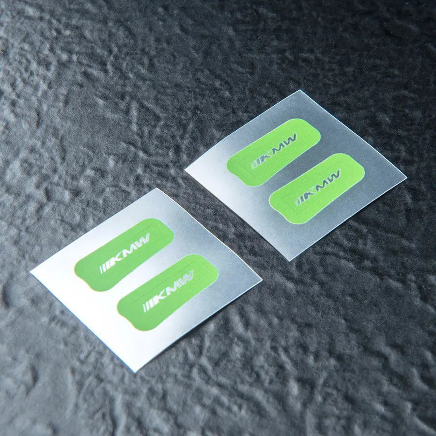 Mst Te37 Wheel Sticker - Green 1