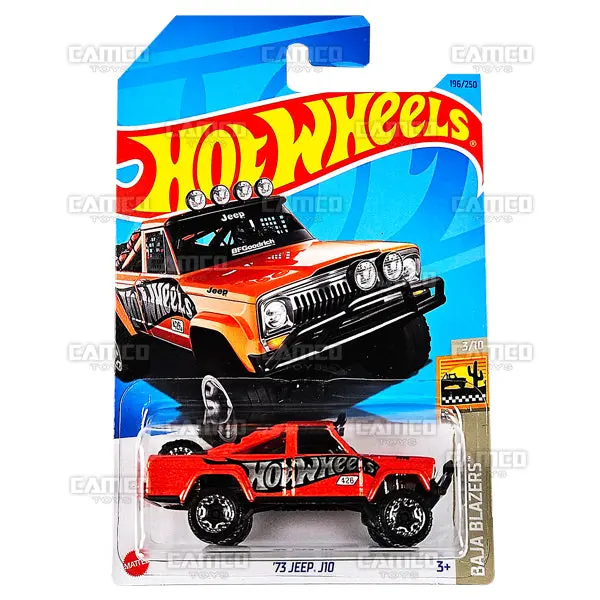 73 Jeep J10 #196 Orange - 2023 Hot Wheels 1
