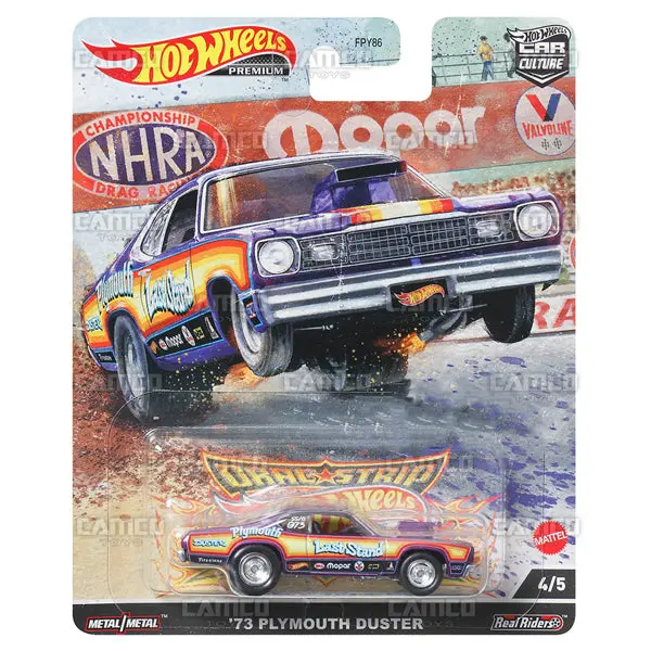 73 Plymouth Duster #4 - 2022 Hot Wheels (Drag Strip) 1