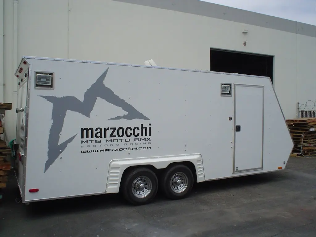 20' Race Trailer Suspension Support 1