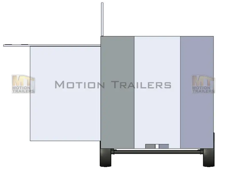 30' Mobile Marketing Trailer 3 Door 1
