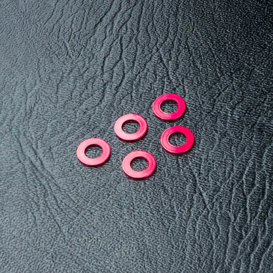 Mst Alum. Spacers - Red 1