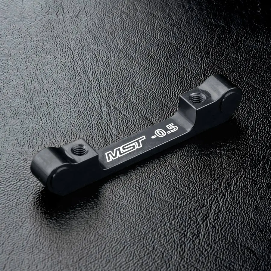 Mst Alum. Suspension Mount (-0.5) - Black 1