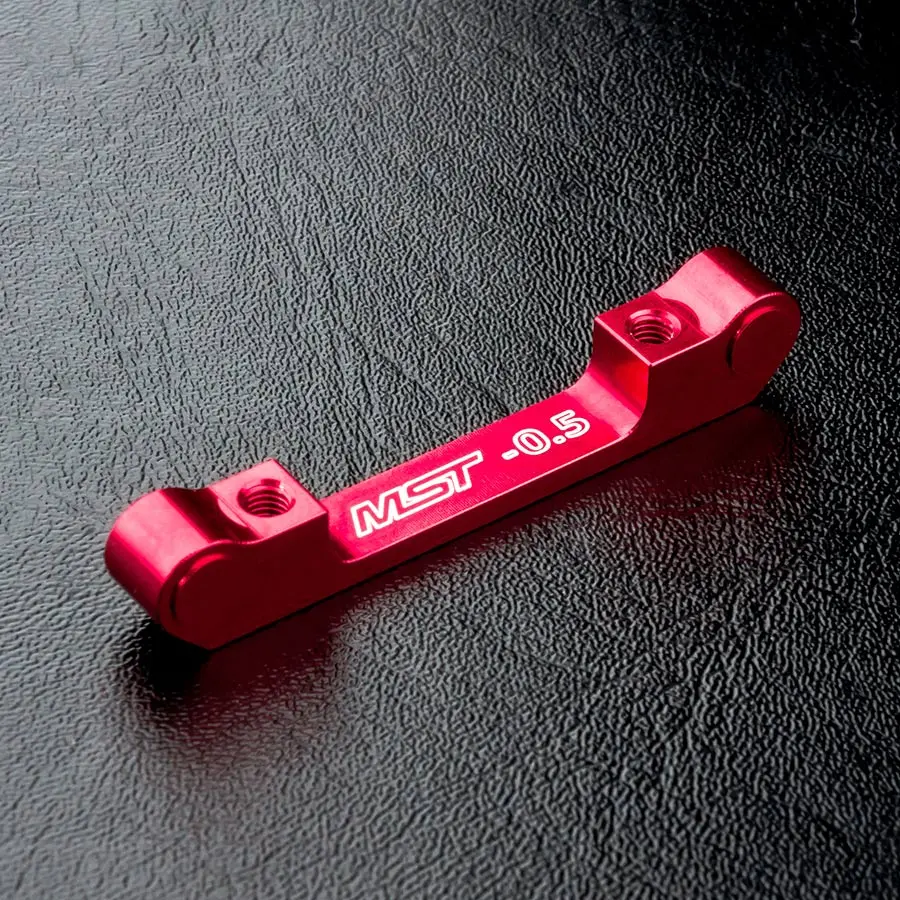 Mst Alum. Suspension Mount (-0.5) - Red 1