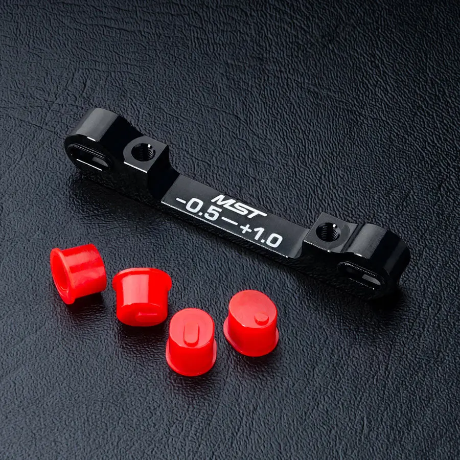 Mst Adjustable Alum. Suspension Mount (-0.5-+1.0) - Black 1
