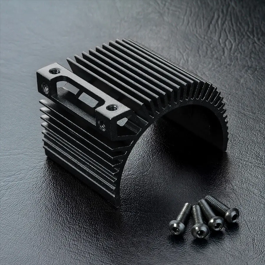 Mst Alum. Motor Heat Sink - Black 1
