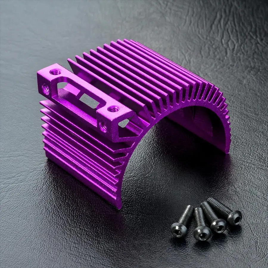 Mst Alum. Motor Heat Sink - Purple 1