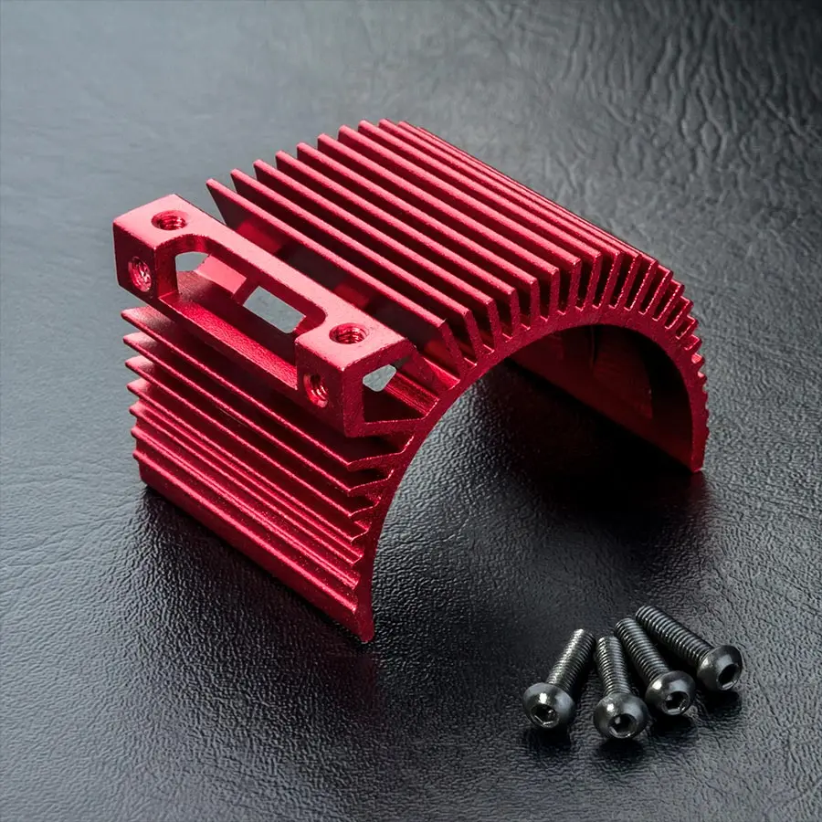 Mst Alum. Motor Heat Sink - Red 1