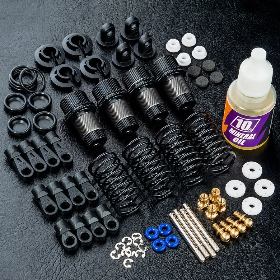 Mst Tr60 Alum. Damper Set - Black 1
