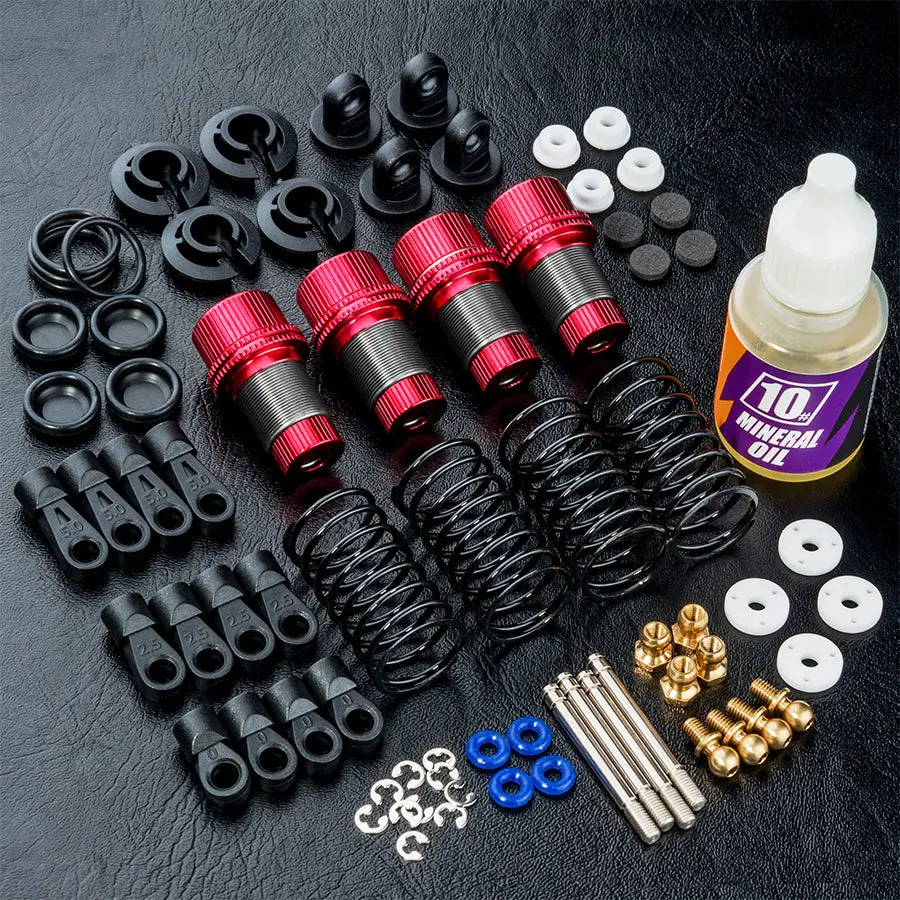 Mst Tr60 Alum. Damper Set - Red 1