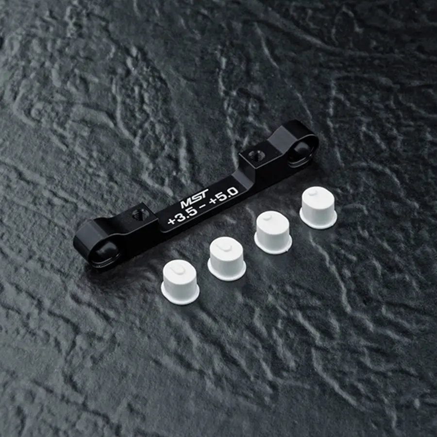 Mst Adjustable Alum. Suspension Mount (+3.5-+5.0) - Black 1