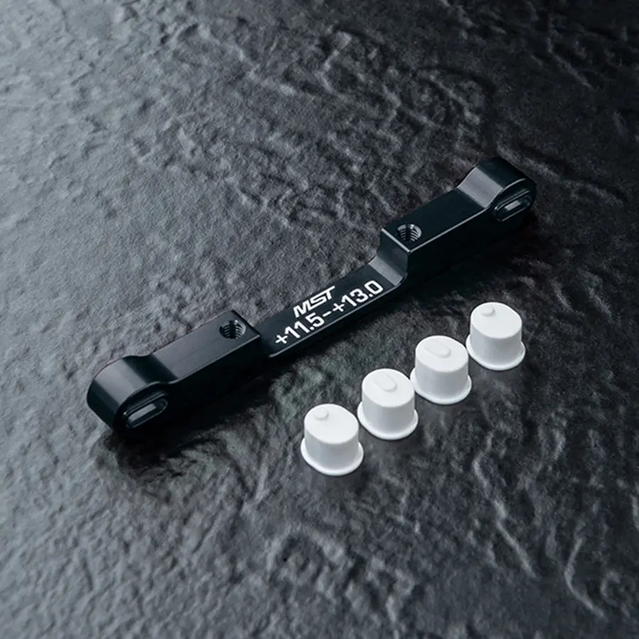 Mst Adjustable Alum. Suspension Mount (+11.5-+13) - Black 1