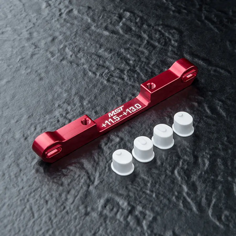 Mst Adjustable Alum. Suspension Mount (+11.5-+13) - Red 1