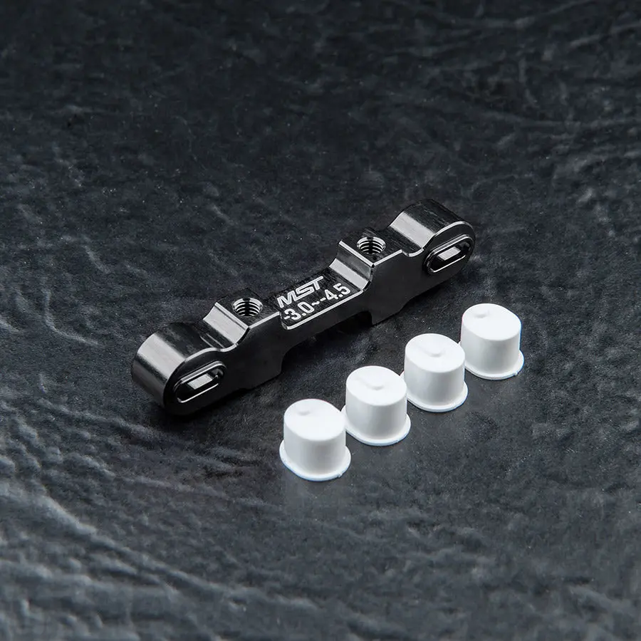 Mst Adjustable Alum. Suspension Mount (-3.0--4.5) - Black 1